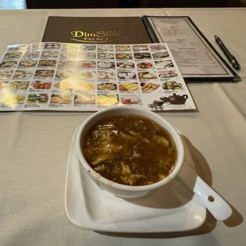 Dim Sum Palace - 1. Vegetarian Hot and Sour Soup - Dim Sum Near Me - New York, New York Dim Sum Palace - 1. Vegetarian Hot and Sour Soup - Dim Sum Near Me - New York, New York