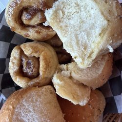 Venango Valley Inn & Golf Course - The fluffy dinner rolls and yummy cinnamon rolls-one if each per diner