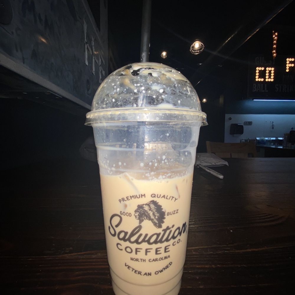Salvation Coffee - pop macchiato - Coffee & Tea Near Me - Burlington, North Carolina Salvation Coffee - pop macchiato - Coffee & Tea Near Me - Burlington, North Carolina