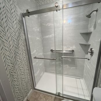 Upgrade Remodeling - New walk-in shower - General Contractors Near Me - Yorktown, Virginia