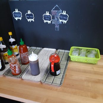 Song's Dumplings Cafe - Condiments for your dumplings - Dim Sum Near Me - Forest Hills, New York