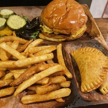 The Hideaway - Hamburger, empanadas and a LOT of fries. - Steakhouses Near Me - Beverly Hills, California The Hideaway - Hamburger, empanadas and a LOT of fries. - Steakhouses Near Me - Beverly Hills, California