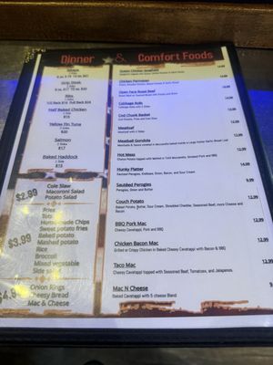 Menu photo 5 Tucker's Tavern Toronto, OH