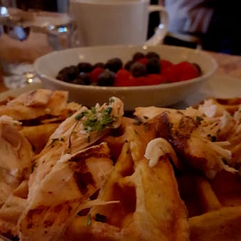Movida - Chicken n waffles- great blend of sweet n savory - Spanish Near Me - Milwaukee, Wisconsin