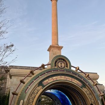 Universal Epic Universe - The entrance to Harry Potter Ministry of Magic. - Amusement Parks Near Me - Orlando, Florida