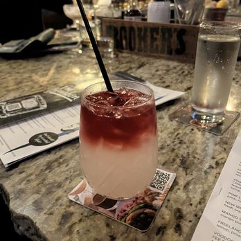 One Bourbon - Lavender Lemon Mocktail - American Near Me - Grand Rapids, Michigan