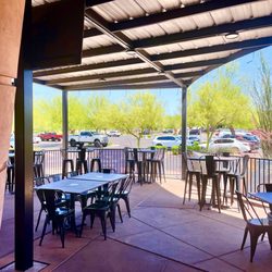 Outside patio