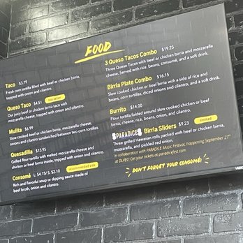 Vitos Tacos - Menu - Mexican Near Me - Enterprise, Nevada