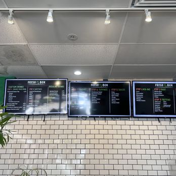 Fresh Box - Menu - Poke Near Me - Concord, California