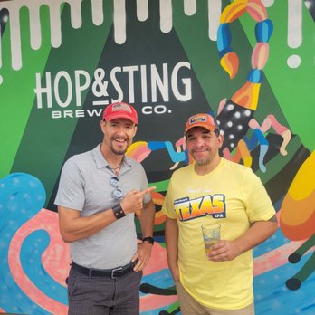 Hop and Sting Brewing Company - Co owner Brian is dope! - Breweries Near Me - Grapevine, Texas