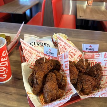 Clyde’s Hot Chicken - Hot as cluck strips - Chicken Shop Near Me - Placentia, California Clyde’s Hot Chicken - Hot as cluck strips - Chicken Shop Near Me - Placentia, California
