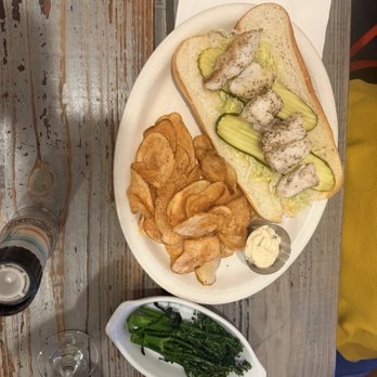 Millies Restaurant - Grouper poboy - Fish & Chips Near Me - Daytona Beach Shores, Florida Millies Restaurant - Grouper poboy - Fish & Chips Near Me - Daytona Beach Shores, Florida