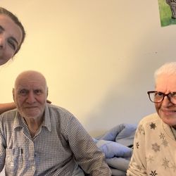 Arya Home Healthcare - Mojgan and her two lovely Clients.