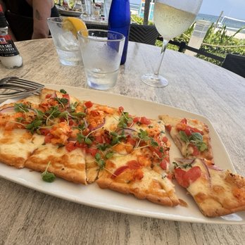 JB's on the Beach - Lobster Flatbread - Seafood Near Me - Deerfield Beach, Florida