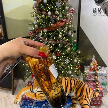 Tiger Sugar - First time trying in Christmas 2021 - Coffee & Tea Near Me - Hollywood, Florida