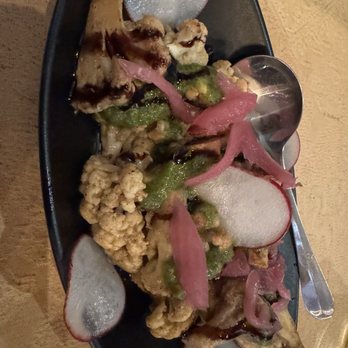 Mayan Kitchen Food - Charred cauliflower - Latin American Near Me - Sunnyvale, California Mayan Kitchen Food - Charred cauliflower - Latin American Near Me - Sunnyvale, California
