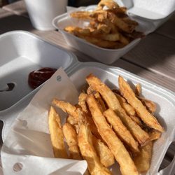 Jerry's Gourmet Burgers - Best fries I've ever had. Really.