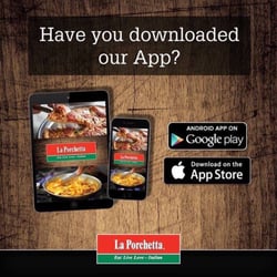 La Porchetta St Lucia - Hi everyone have we all downloaded our App for online ordering .