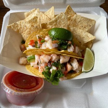 Wasabi Juan's - 2 Ceviche Tacos - Gluten Free (GF) - Sushi Bars Near Me - Birmingham, Alabama Wasabi Juan's - 2 Ceviche Tacos - Gluten Free (GF) - Sushi Bars Near Me - Birmingham, Alabama