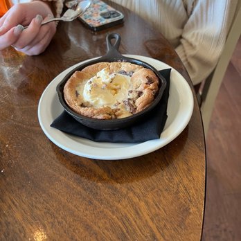 Whispering Woods Grill - Skillet Cookie - Steakhouses Near Me - Jordan, Arkansas Whispering Woods Grill - Skillet Cookie - Steakhouses Near Me - Jordan, Arkansas