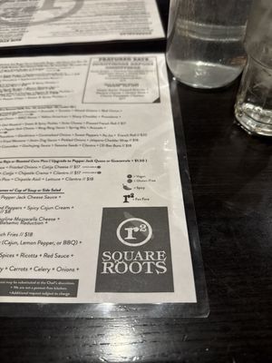Menu photo 4 Square Roots Crown Point, IN
