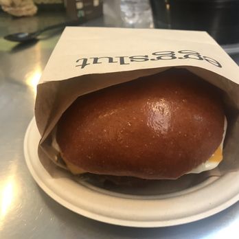 Eggslut - Sausage, Egg & Cheese - Breakfast & Brunch Near Me - Los Angeles, California Eggslut - Sausage, Egg & Cheese - Breakfast & Brunch Near Me - Los Angeles, California