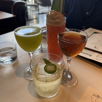 Kingfisher - Assorted cocktails - Vietnamese Near Me - San Diego, California