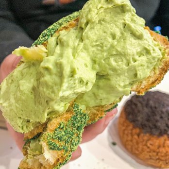 Bibble & Sip - Matcha cream puff - Coffee & Tea Near Me - New York, New York