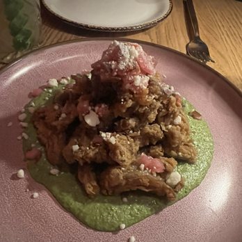 CHICA - Appetitzer! Chicharon made from mushrooms - Latin American Near Me - Las Vegas, Nevada