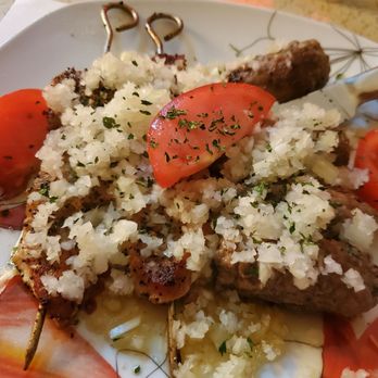 Three Brothers Restaurant - The combo half Chevapchichi half Raznjici, onions are mild, not overpowering - Desserts Near Me - Milwaukee, Wisconsin Three Brothers Restaurant - The combo half Chevapchichi half Raznjici, onions are mild, not overpowering - Desserts Near Me - Milwaukee, Wisconsin