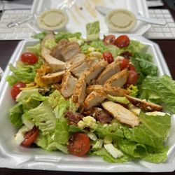 Hickory Cafe & Grill - Chopped Salad w/ grilled chicken. Yum!
