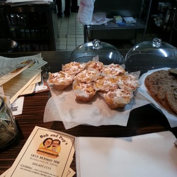 Bub and Pop's - Peach with farmer's cheese bread pudding - Sandwiches Near Me - Washington, DC, District of Columbia