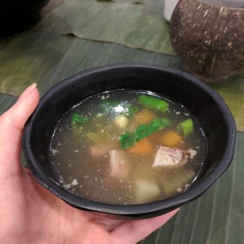 Casa Manila - nice clear broth - Filipino Near Me - Toronto, Ontario