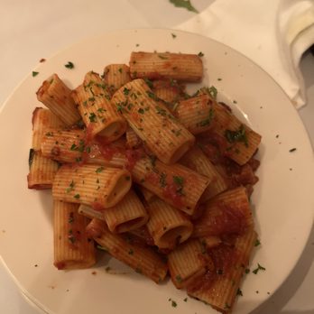 Nica Trattoria - Rigatoni all'amatriciana- really great - Italian Near Me - New York, New York Nica Trattoria - Rigatoni all'amatriciana- really great - Italian Near Me - New York, New York