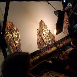 Arjuna's Meditatio/ behind the screen (Wu Performance Hall, April 2025)