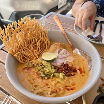 Hanuman Thai Eatery - Khao Soi I think? - Thai Near Me - Costa Mesa, California Hanuman Thai Eatery - Khao Soi I think? - Thai Near Me - Costa Mesa, California