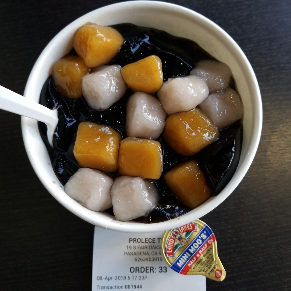 Prolece Tea - Herbal Signature. Jelly, Shave ice and Taro Cubes $6.70 - Bubble Tea Near Me - Pasadena, California Prolece Tea - Herbal Signature. Jelly, Shave ice and Taro Cubes $6.70 - Bubble Tea Near Me - Pasadena, California