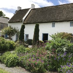 Ulster Folk & Transport Museum - Thatched roof house