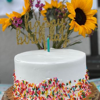 Ruby Bakery - Round chocolate cake w  fresh banana and whip cream filling! - Bakeries Near Me - Los Angeles, California