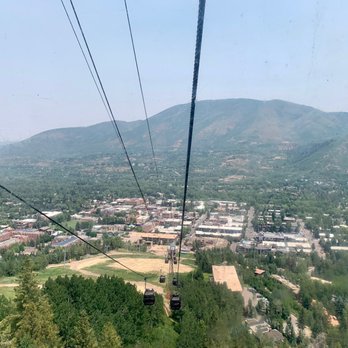 Aspen Mountain Ski Resort - Very scenic setting from inside the Silver Queen Gondola. - Ski Resorts Near Me - Aspen, Colorado