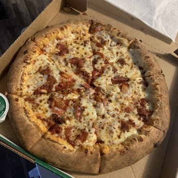 Papa Johns Pizza - Bacon, Pepperoni, and onion pizza with stuffed crust - Pizza Near Me - Hammond, Louisiana Papa Johns Pizza - Bacon, Pepperoni, and onion pizza with stuffed crust - Pizza Near Me - Hammond, Louisiana