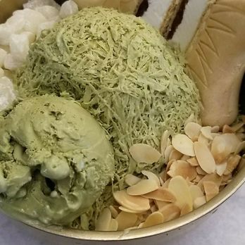 Coffee Factory - That shaved green tea ice. - Desserts Near Me - Flushing, New York Coffee Factory - That shaved green tea ice. - Desserts Near Me - Flushing, New York