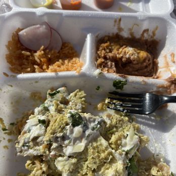 Valerie's Taco Shop - The green Chilaquiles - Mexican Near Me - Vista, California Valerie's Taco Shop - The green Chilaquiles - Mexican Near Me - Vista, California