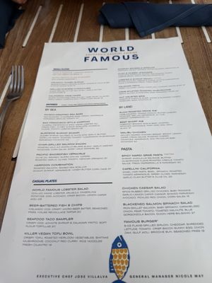 Menu photo 1 World Famous San Diego, CA Menu photo 1 World Famous San Diego, CA
