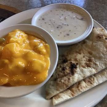 Swagat - Two of their desserts and fresh naan - Indian Near Me - Hillsboro, Oregon