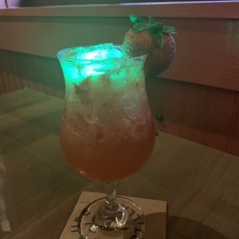 Lupe Tortilla Mexican Restaurant - Pink Ribbon Glitter Rita. A must order it's so refreshing! - Tex-Mex Near Me - Hedwig Village, Texas