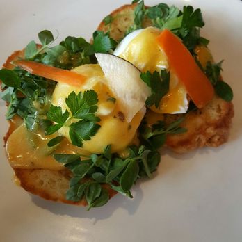 Nicks On Broadway - Eggs Benedict cooked to perfection. The best part, served on biscuits! - New American Near Me - Providence, Rhode Island Nicks On Broadway - Eggs Benedict cooked to perfection. The best part, served on biscuits! - New American Near Me - Providence, Rhode Island