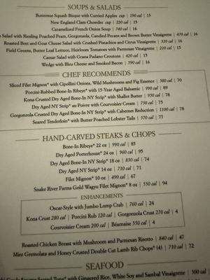 Menu photo 2 The Capital Grille Orlando, FL Menu photo 2 The Capital Grille Orlando, FL