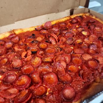 Prince Street Pizza - Look at all those pepperonis! - Pizza Near Me - Pasadena, California