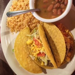 Victoria's Restaurant - Crispy taco dinner